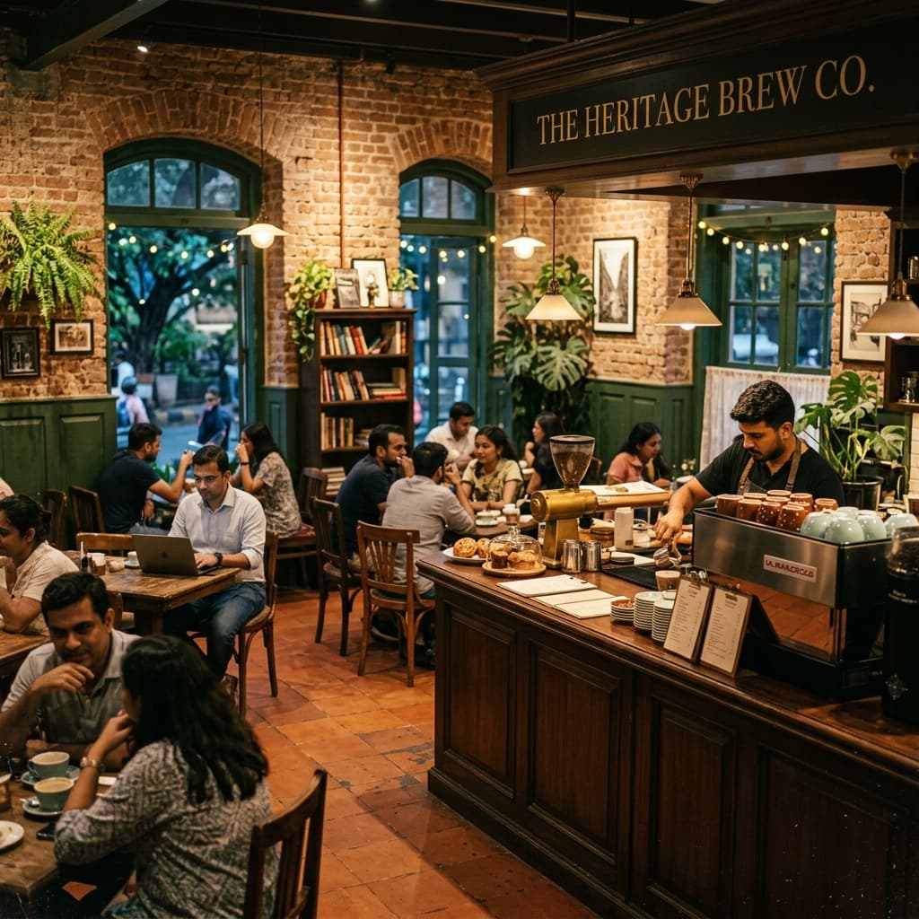 The Oregano Cafe Interior